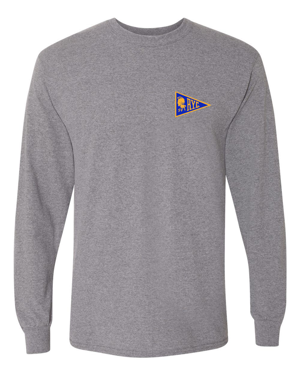 RYC Classic Dry Blend Long-Sleeve Crewneck Tee