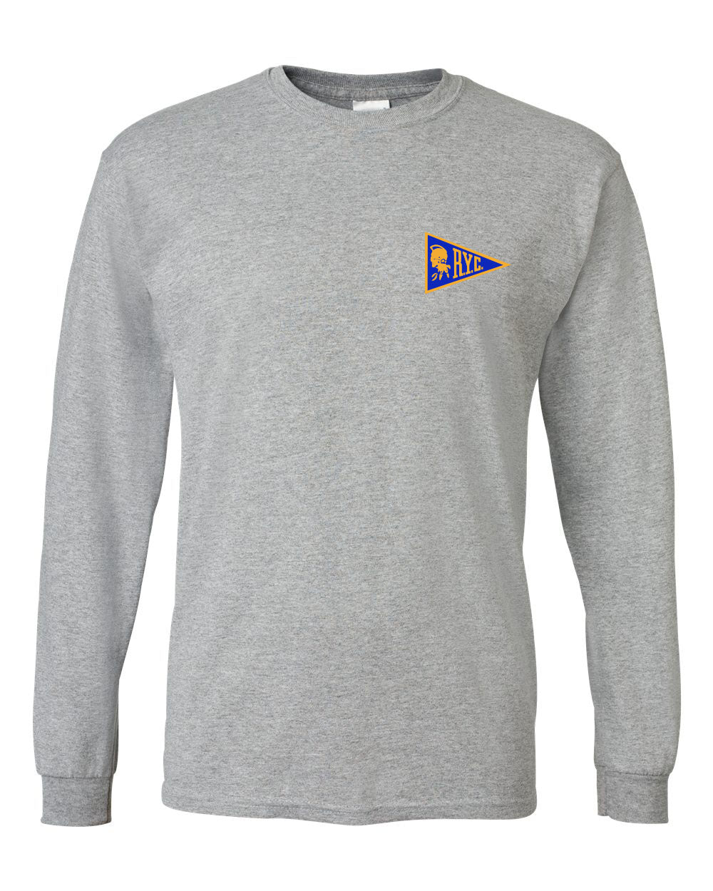 RYC Classic Dry Blend Long-Sleeve Crewneck Tee