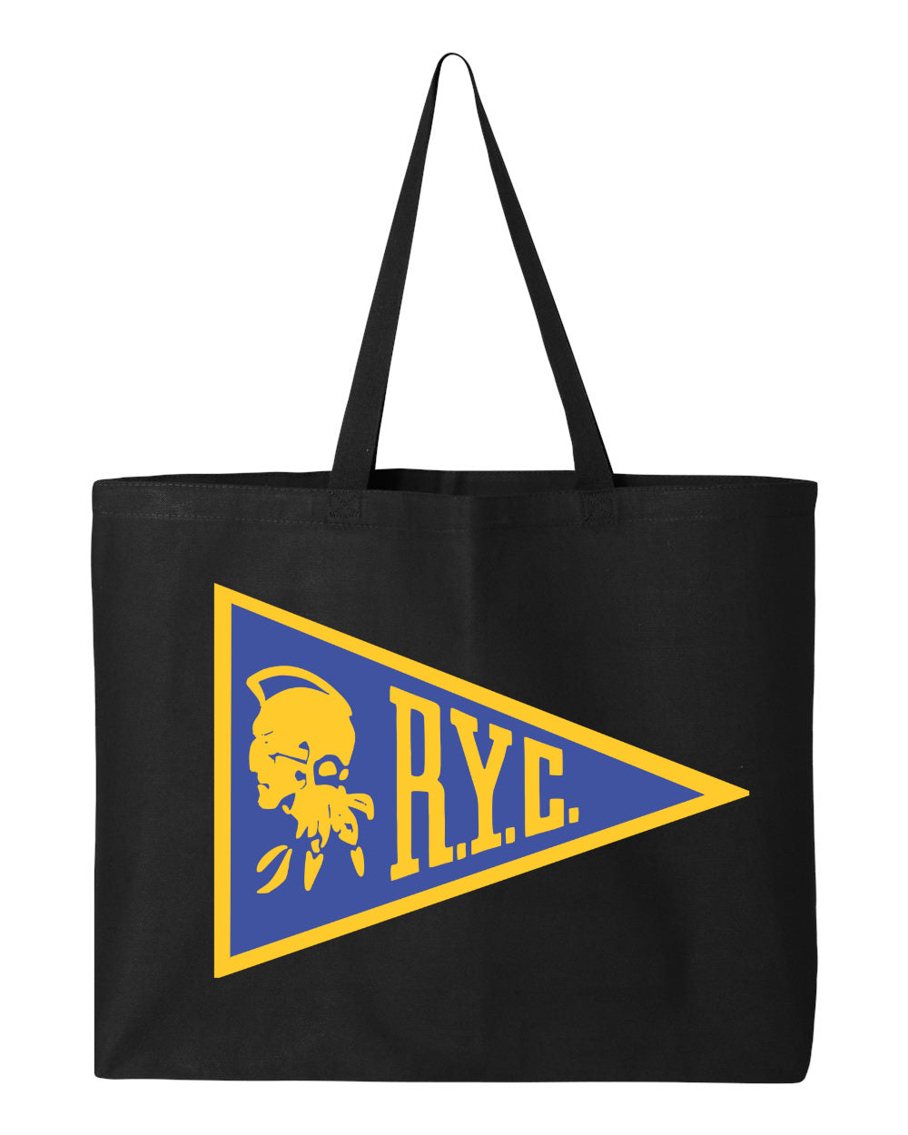 Riverside Yacht Club Canvas Tote – Personalized Coastal Carry