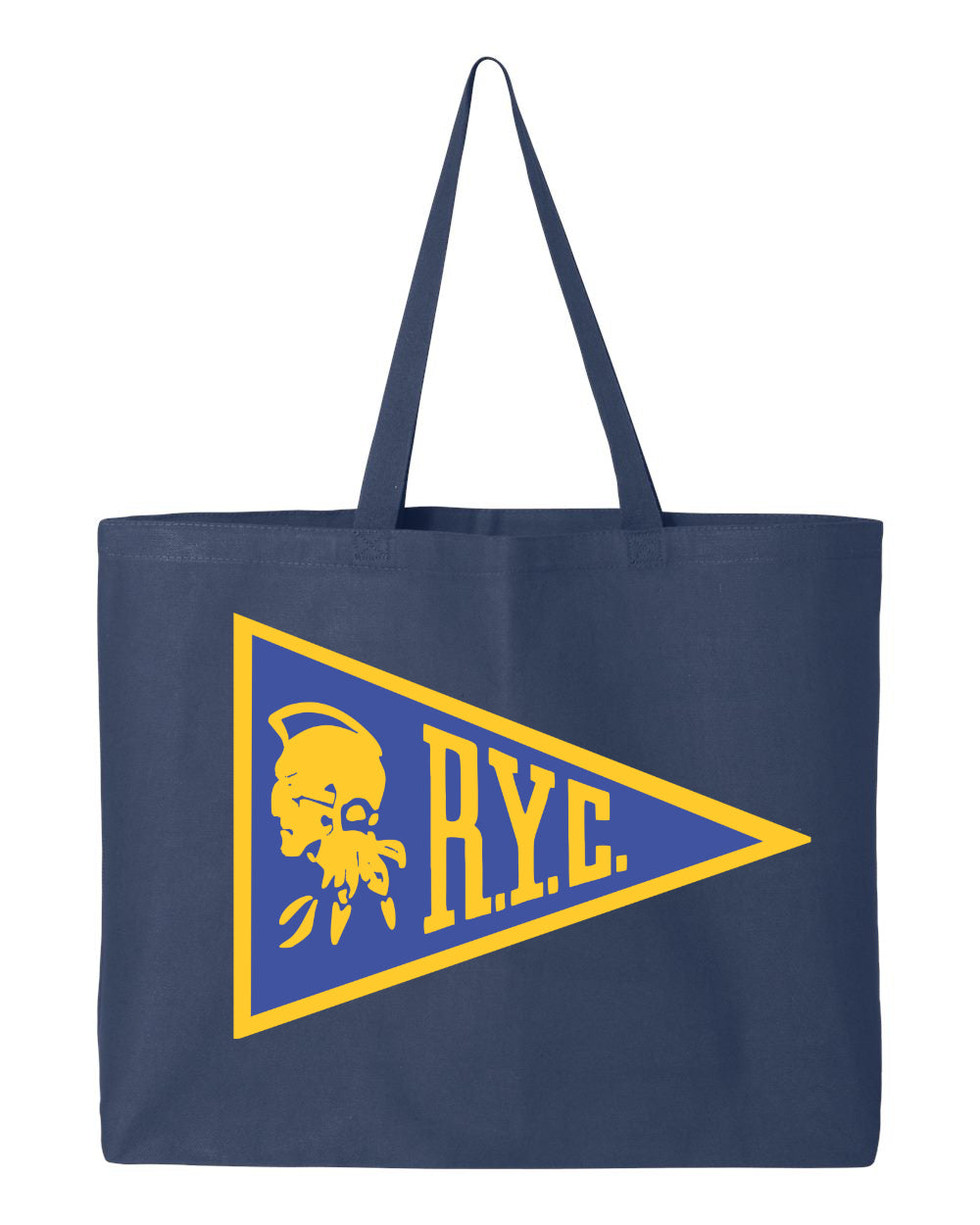 Riverside Yacht Club Canvas Tote – Personalized Coastal Carry