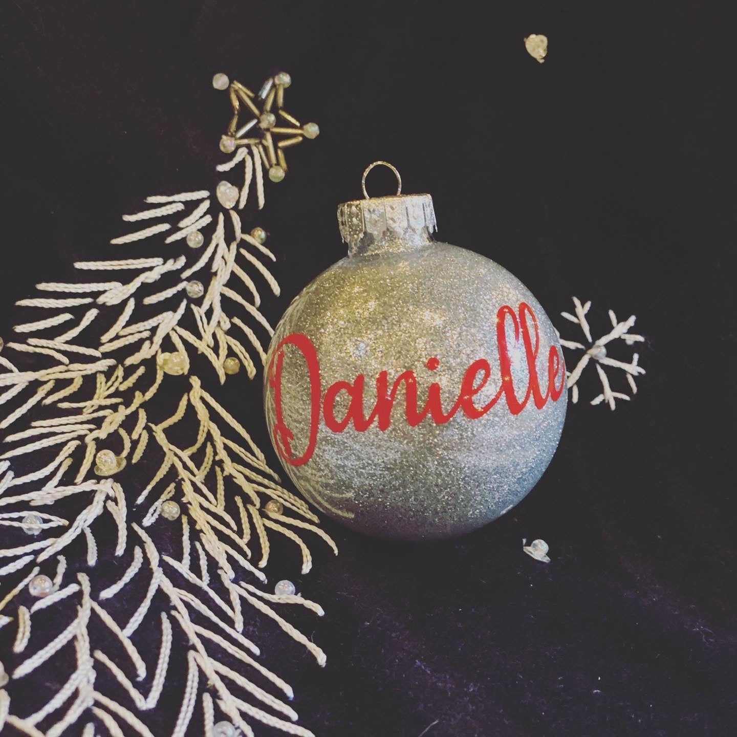 Personalized bulb ornaments